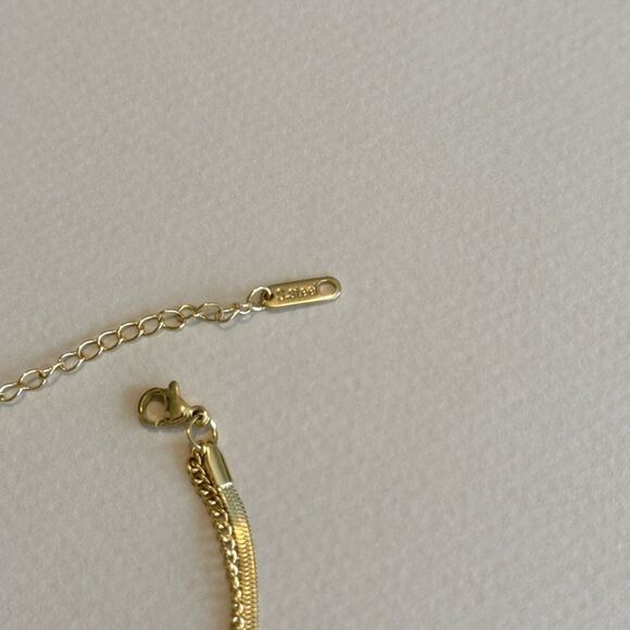 Turquoise Charm Bracelet #1510 - Picture 4 of 5